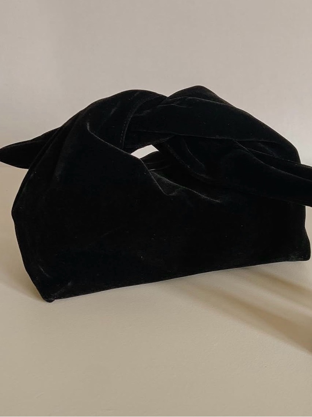 MERIT The Signature Bag in Black Velvet